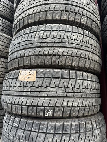 bridgestone бишкек: Шины 225 / 50 / R 17, Зима, Б/у, Комплект, Легковые, Bridgestone