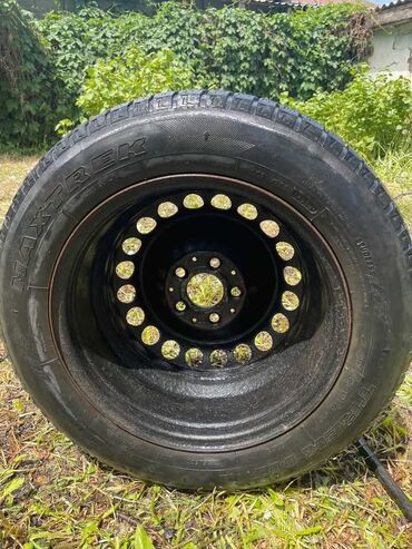 Колеса в сборе: Колеса в сборе 215 / 60 / R 16, Зима, Б/у, 1 шт, Легковые, Железные, отверстий - 5