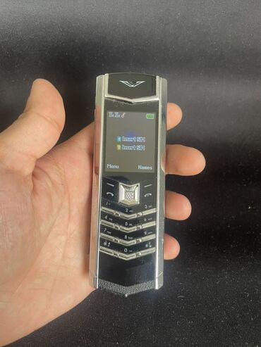 заказать нокиа 6700: Vertu Signature Touch, rəng - Qara, İki sim kartlı