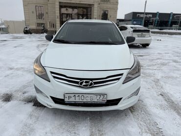 учёт российских: Hyundai Solaris: 2015 г., 1.6 л, Автомат, Бензин, Хэтчбэк