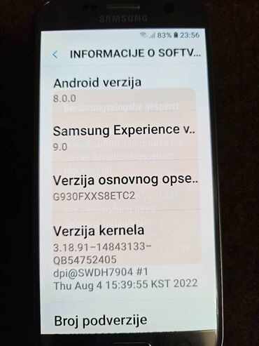 Samsung: Samsung Galaxy S7, 32 GB, bоја - Zlatna, Otisak prsta na lalafo.rs — 5 Samsung: Samsung Galaxy S7, 32 GB, bоја - Zlatna, Otisak prsta — 5