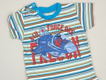 kurtka koszulowa dla dziewczynki: T-shirt, 9-12 months, condition - Very good