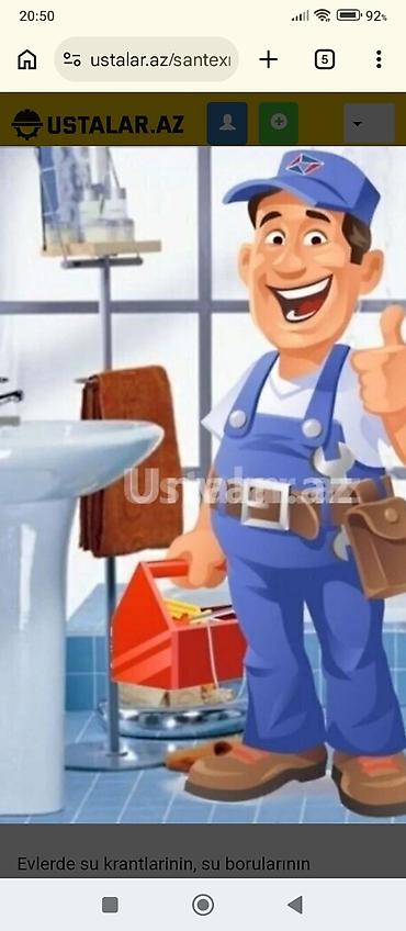 SANTEXNİK İŞLERİ MURACİETNİZİ EDE BİLERSİNİZ