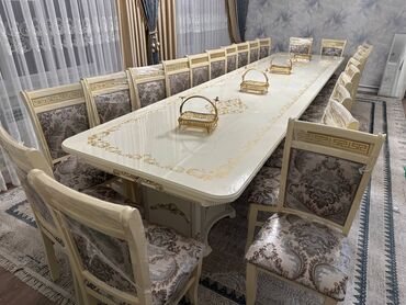 Столы и стулья для зала: Стол и стул для зала, цвет - Белый — 5