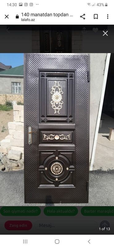 Giriş qapıları: Yeni Giriş qapısı Zamok və çərçivə ilə, Zəmanətli, Ödənişli quraşdırma, Ödənişli çatdırılma, Rayonlara çatdırılma -da lalafo.az — 11 Giriş qapıları: Yeni Giriş qapısı Zamok və çərçivə ilə, Zəmanətli, Ödənişli quraşdırma, Ödənişli çatdırılma, Rayonlara çatdırılma — 11