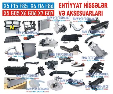 Digər nəqliyyat: Bmw f10 f20 f30 f32 f36 g11 g20 g30 g22 g30 f90 x5 f15 f85 g05 x6 f16 — 15