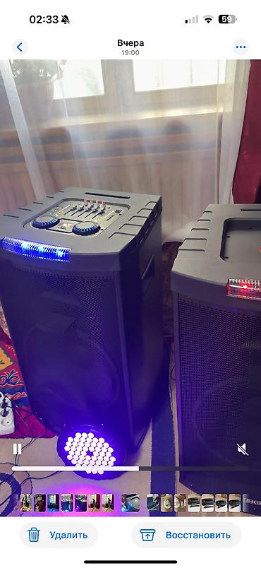 Динамики и колонки: Продаю новый в коробке со встроенным усилителем и микрофоном работает — 7