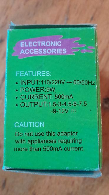 3v adapter: Universal gərginlik adaptoru satılır. Yalnız şəkildə olan var — 2