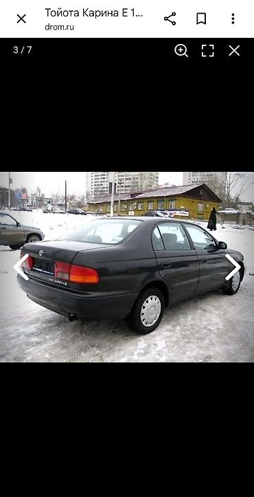е 2 машина: Toyota Carina E: 1997 г., Бензин, Седан — 2