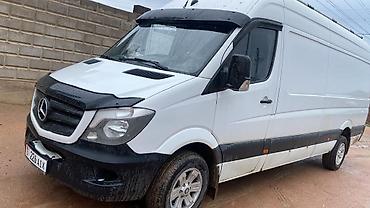 капот спринтера: Mercedes-Benz Sprinter (длинная база, высокий крыша), белый. Основные — 6