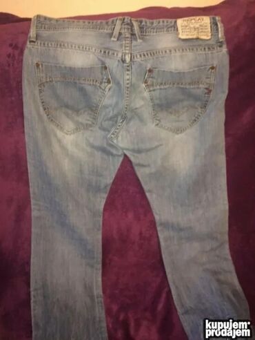 Farmerke: Original Replay farmerice 32-33 100% cotton TOP Polustruk 44cm — 9