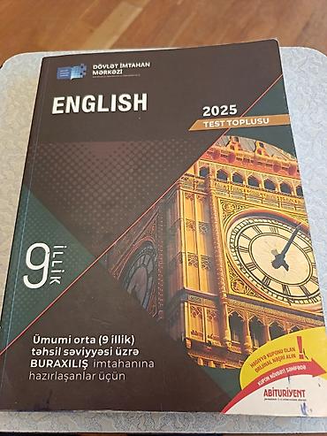 Техника и электроника: English 9 İLLİK Test TOPLUSU tam təzədir istifadə olunmayıb — 3