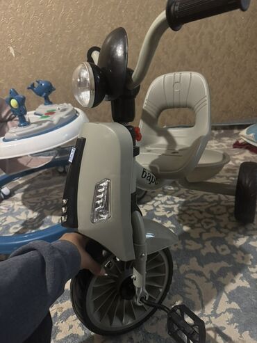 купить педальную машинку ссср: Детский трёхколёсный велосипед-самокат в стиле скутера - Форм-фактор