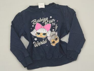sweterek dla dziecka na szydełku: Bluza, 8 lat, 122-128 cm, stan - Dobry