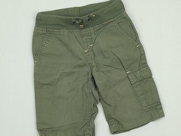 spodnie cargo zielone: Шорти, 9-12 міс., стан - Дуже гарний