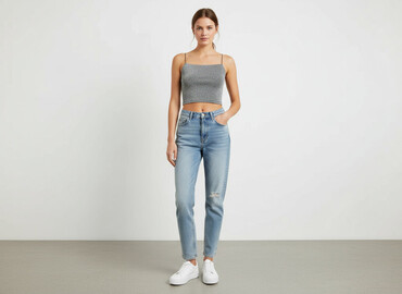 stradivarius bluzy: H&M Divided, Топ жіночий, розмір XS