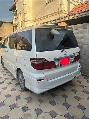 alphard: Toyota Alphard: 2005 г., 3 л, Автомат, Газ, Минивэн — 2