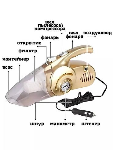мтор: Автомобильный пылесос-компрессор 4 в 1 — универсальный помощник для — 2