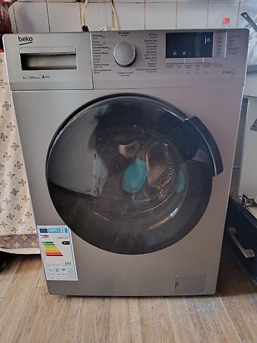maşin manitoru: Beko önyükləməli paltaryuyan maşın - Model: Beko WUE8612CSX0 (etiket — 3