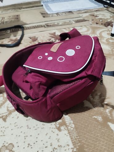 эргономичный рюкзак переноска: Эргорюкзак (переноска) для детей AiMama, цвет бордовый. Особенности