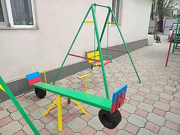 Детские качели: Детские качели, Балансир Для улицы, Металл, Новый — 4