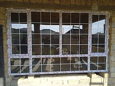 Plastik qapılar: PVC qapı və pəncərələr - Material: PVC profil (üzərində qoruyucu — 11