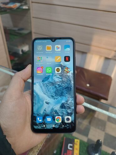 плата редми: Redmi, Redmi 9A, Б/у, 32 ГБ, цвет - Черный, 2 SIM