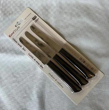 mala stega: Noževi kuhinjski KmtStyle 12cm 3/1 NOVO. Opis proizvoda: Dužina — 1