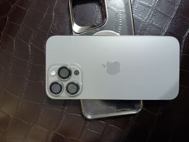 ноутбук 2060: IPhone 15 Pro Max, Жаңы, 256 ГБ, Күмүш, Каптама, 90 %