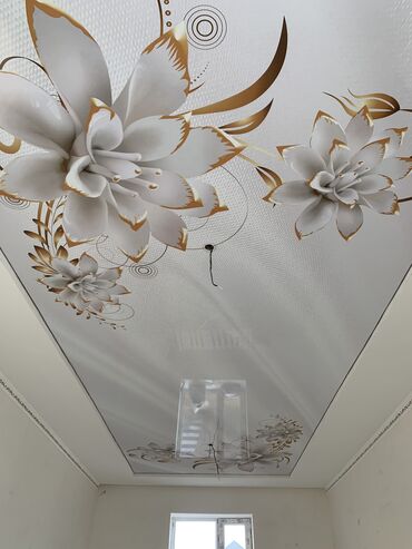 Натяжной потолок: Натяжной потолок Глянцевое, Матовое, 3D потолки Гарантия, Бесплатная консультация — 5