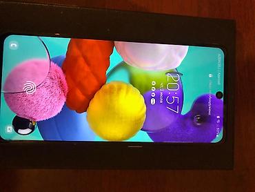 samsung es: Samsung Galaxy A51, 64 GB, rəng - Qara, Barmaq izi, Sensor, İki sim kartlı — 6