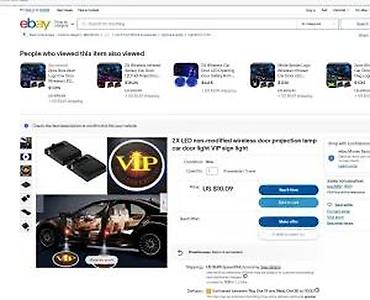 Ostala auto elektronika: LED projektor za vrata automobila “VIP” – set od 2 - Brend: goodlight — 17