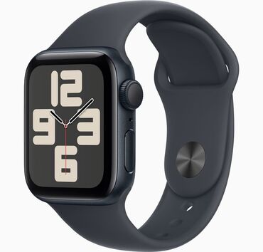 Apple Watch: Apple watch SE GPS 40mm Midnight Aluminum Case with Midnight Sport