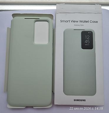 чехол самсунг: 🌟 Оригинальный чехол Samsung Smart View Wallet Case для Galaxy S24+ — 2