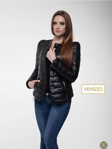 Кожаные куртки: Кожаная куртка, Натуральная кожа, С меховой отделкой, Стандарт — 6