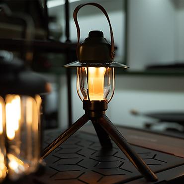 smart light фонарь: Кемпинговый светильник WellHike - Компактный ретро-лантер для походов — 2