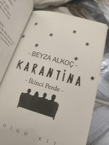 Bədii ədəbiyyat: Karantina Beyza Alkoç un kitablari 🌸metroya catdirlmavar, pulsuzdur😊🌸 — 4