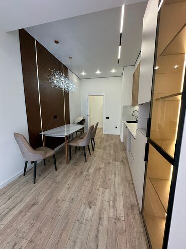 квартира последующим выкупом: 1 бөлмө, 44 кв. м, Элитка, 10 кабат, Евроремонт