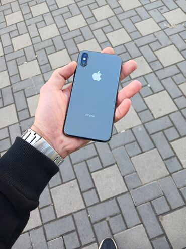 dubay telfon: IPhone X, 256 GB, Qara