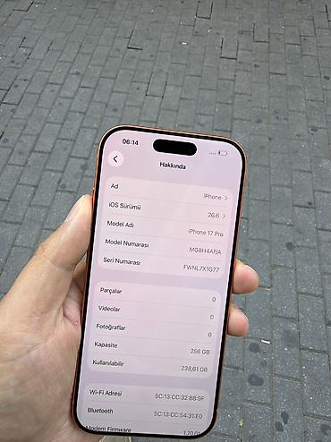 211 telecom: IPhone 17 Pro, 256 GB, Narıncı, Face ID, Zəmanət, Sənədlərlə — 7