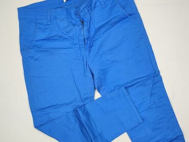 Women: Cherry, Material trousers for women, size XS (EU 34)