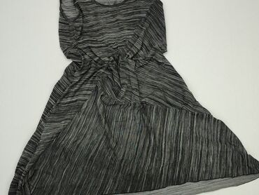 szara sukienki na wesele rozkloszowana: Сукня, S, стан - Ідеальний