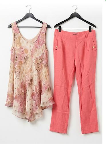 lil solid set: Lanene pantalone i tunika L — 1