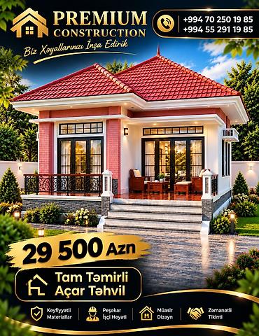 Premium Construction. Xəyallarınızı möhkəm təməllər üzərində inşa lalafo.az -da Premium Construction. Xəyallarınızı möhkəm təməllər üzərində inşa