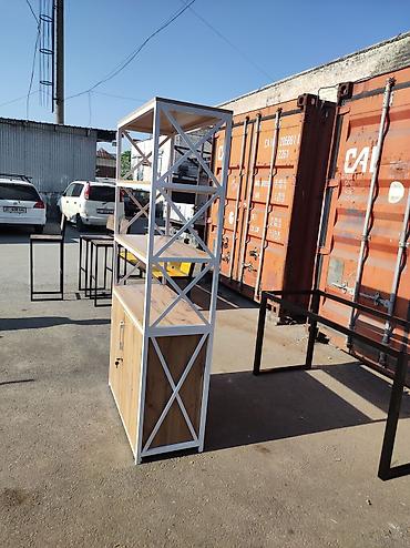 Этажерки для кухни: Стеллажи полки 
Полки столы в стиле лофт от производителя — 23