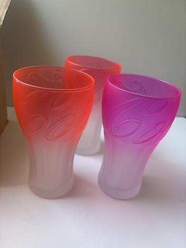 stəkanlar: Stəkanlar, rəng - Narıncı, Şüşə, 6 ədədli dəst, 500 ml — 2