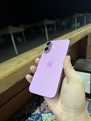 IPhone 16, 128 GB, Çəhrayı, Face ID