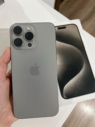 iphone 112: IPhone 15 Pro Max, Б/у, 256 ГБ, Natural Titanium, Коробка, 86 % — 1