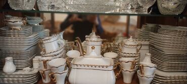 Nahar dəstləri və servizlər: Nahar dəsti, rəng - Ağ, Farfor — 12