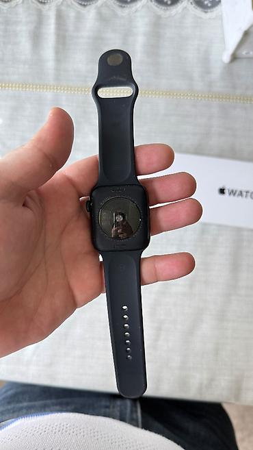 apple vach: Apple watch (SE 44mm) space gray Ideal veziyyetde 100% pil Karobkasi — 3